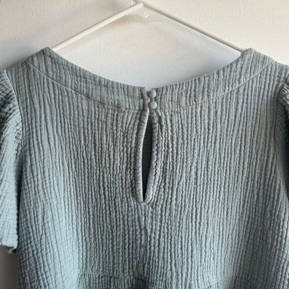 Teal Babydoll Top - Picture 2 of 3